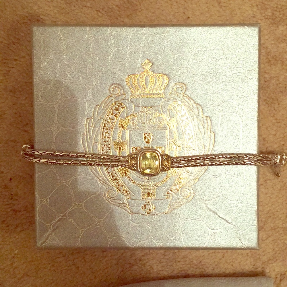 John Medeiros Nouveau Double Strand Oval Bracelet